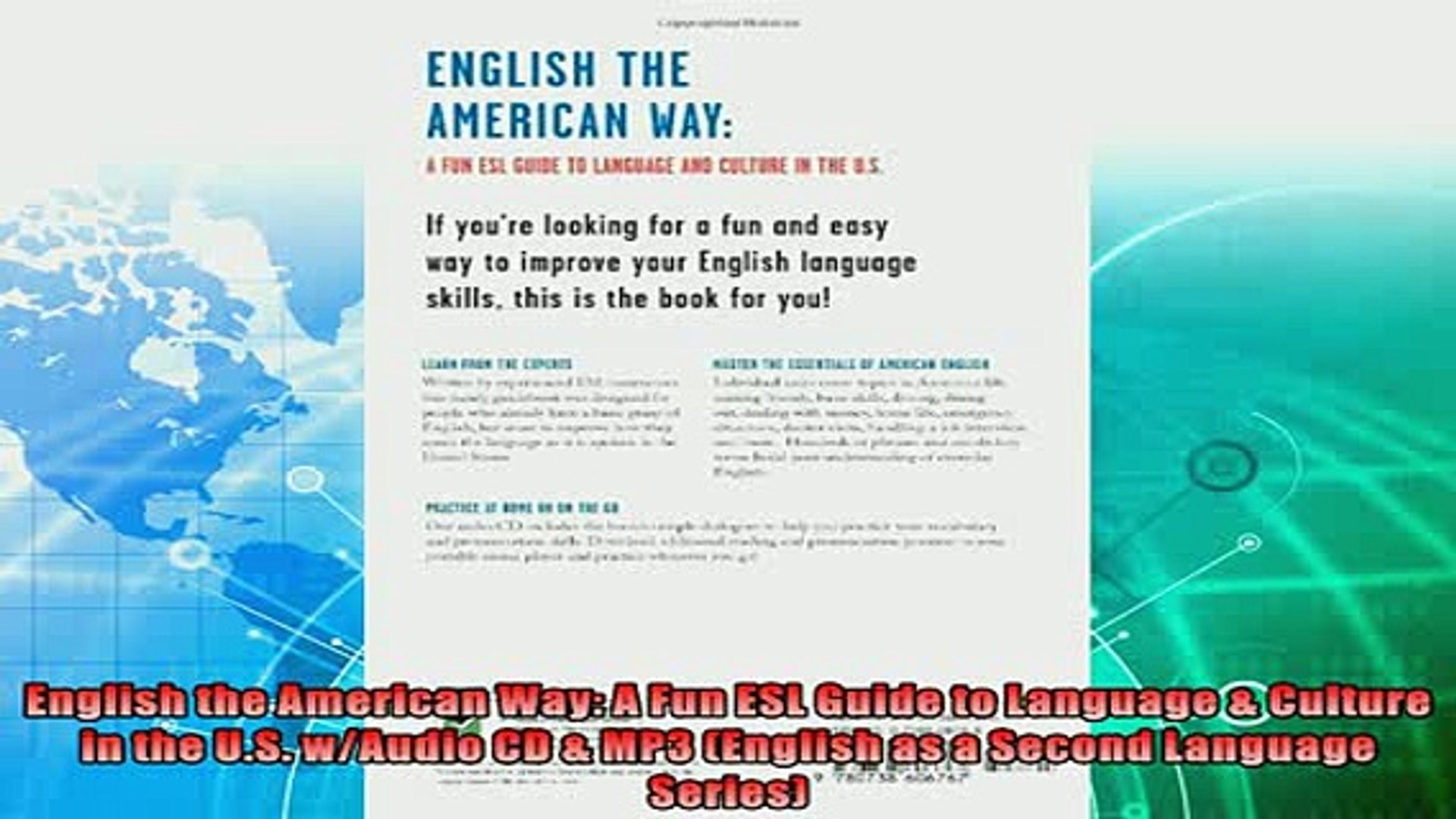 favorite   English the American Way A Fun ESL Guide to Language  Culture in the US wAudio CD