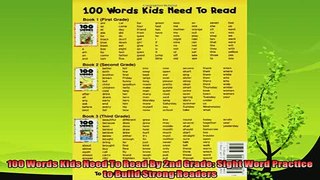 favorite   100 Words Kids Need To Read By 2nd Grade Sight Word Practice to Build Strong Readers