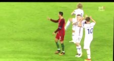 Le capitaine de l'Islande souhaite échanger son maillot avec Cristiano Ronaldo