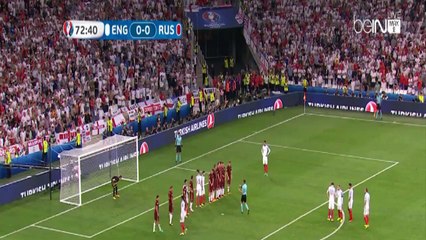 اهداف مباراة انجلترا وروسيا 1-1 إريك دير ( يورو 2016 ) HD -