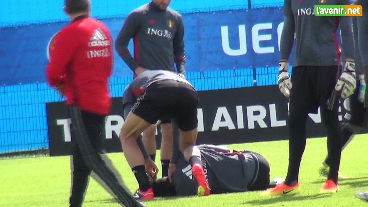 Entraînement des Diables rouges ce mercredi 15 juin