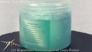 Gel Regenerador para Tatuajes de Lauro Paolini en Akira Body Art