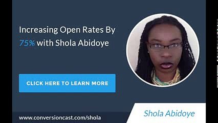 CONVERTPort - Increasing Open Rates By 75- Shola Abidoye Interviewed by Tim Paige