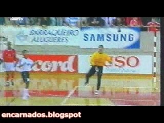 S L Benfica 5  Charleroi 4 Uefa Futsal Cup 2003/2004