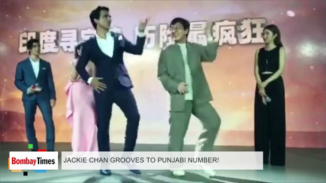 Jackie Chan showed off his Punjabi dance moves on Tunak Tunak Tun