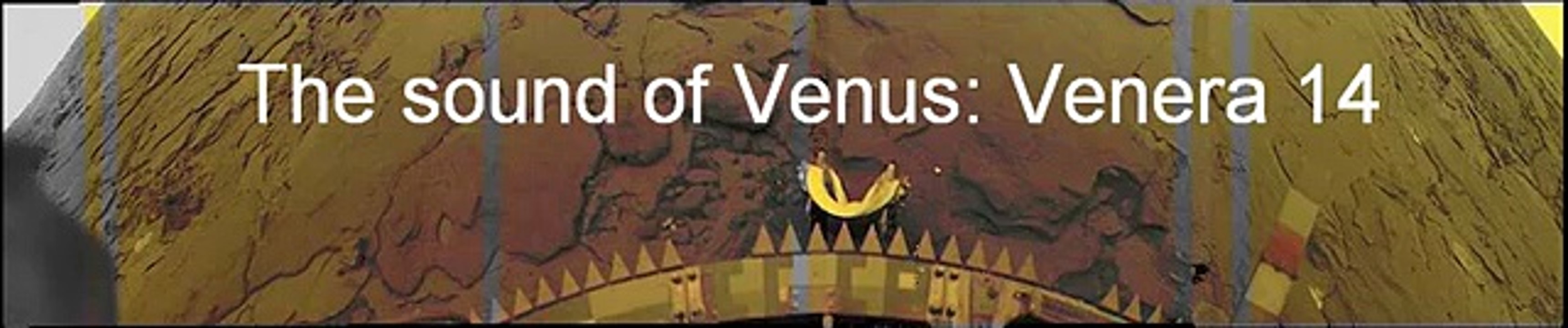 The sound of Venus (Venera 14)
