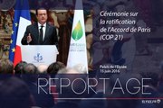 [REPORTAGE] Cérémonie sur la ratification de l’Accord de Paris (COP 21)