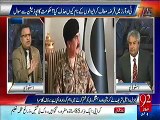 Which army general said to Raheel Sharif to take action against nawaz Sharif over Panama Leaks