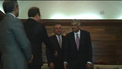 Çavuşoğlu, Sri Lanka Başbakanı Wickremasinghe Tarafından Kabul Edildi