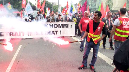 Loi travail: 4000 manifestants à Lyon