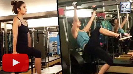OMG! Alia Bhatt's BREATHTAKING Gym Workout!