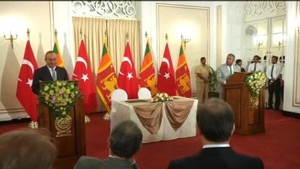 Çavuşoğlu- Samaraweera Ortak Basın Toplantısı (2)