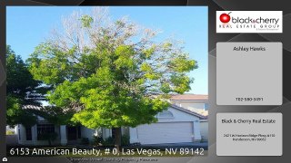 6153 American Beauty, # 0, Las Vegas, NV 89142