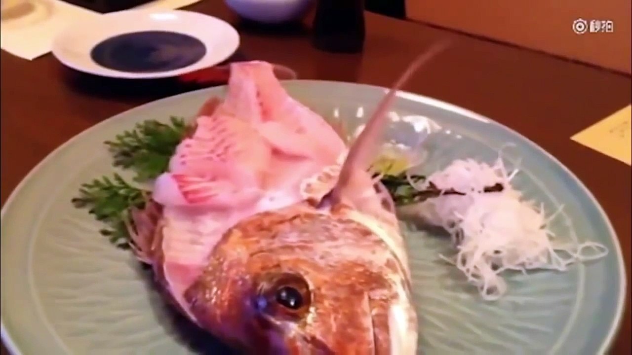 Half Eaten Fish Comes Back To Life As Woman Is Eating It