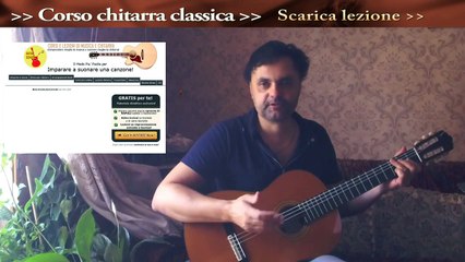 Lezione chitarra Tammuriata nera