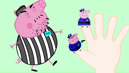 Descargar video: Peppa pig Crying kidneping policeman Finger Family Nursery Rhymes Lyrics new episode Parody