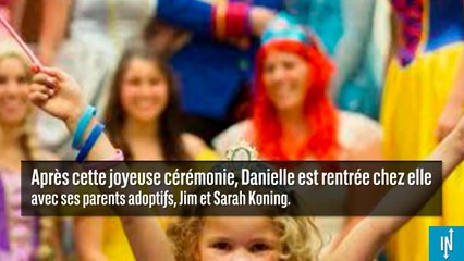 Cette petite fille a été adoptée dans la magie de Disney