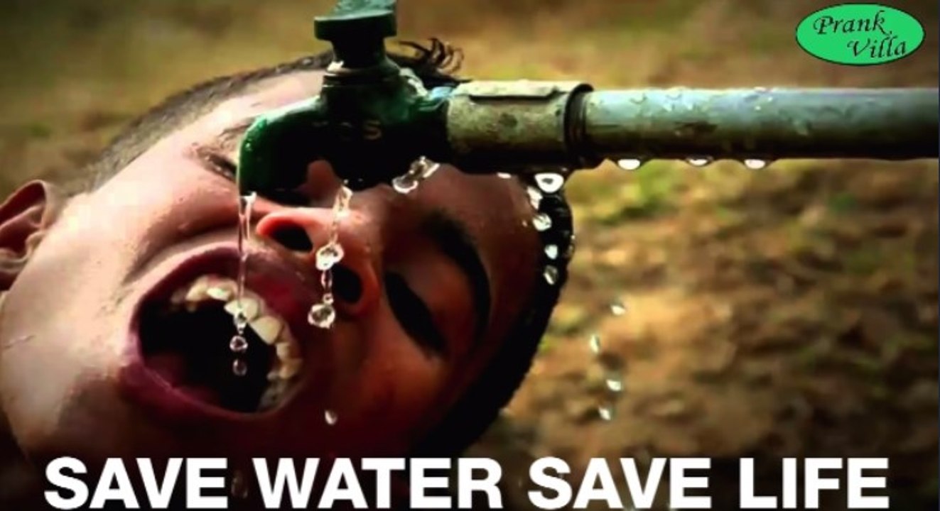 Save Water Prank