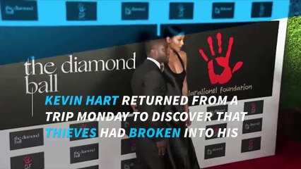 Kevin Hart's house was robbed of $500K in jewelry, watches and clothes