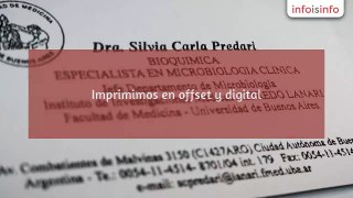 Imprenta offset en Villa Urquiza - Termorrelieve Servicios Gráficos - InfoIsInfo