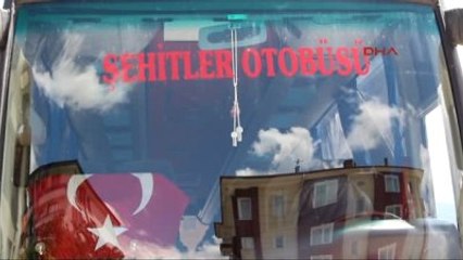 Bolu 'Şehitler Otobüsü' ile İlçe İlçe Geziyor