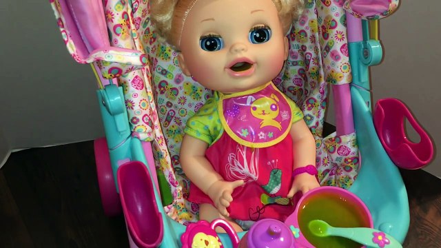 Chinese Baby Alive Doll Feeding and Huge Poopy Diaper