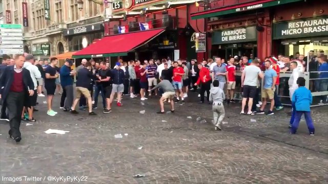 Euro 2016 : des supporteurs anglais humilient des enfants roms à Lille