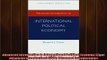 Read here Advanced Introduction to International Political Economy Elgar Advanced Introduction
