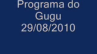 Ela no Programa do Gugu - 29/08/2010