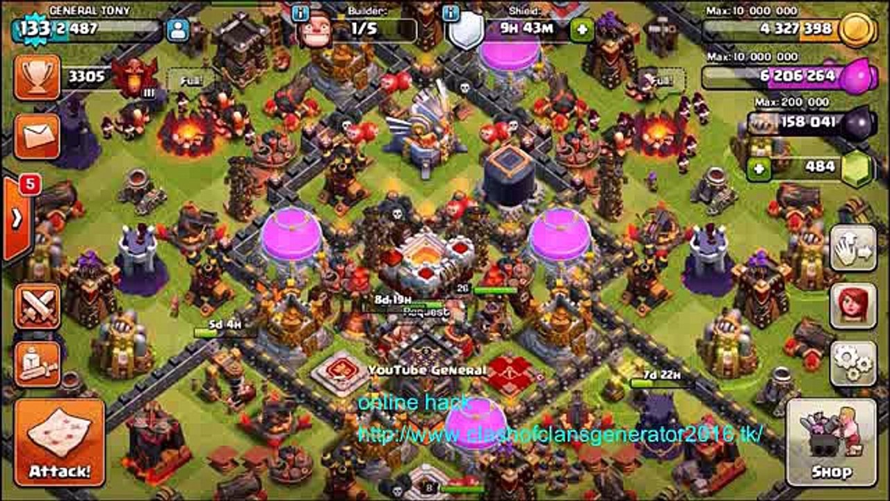Clash Of Clans - ALL MINERS vs TOWN HALL 11! NEW INSANE GAME PLAY! - MAY 2016 UPDATE!_(new)