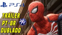 HOMEM ARANHA TRAILER PS4 (DUBLADO) #SPIDERMANPS4