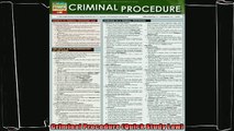 read now  Criminal Procedure Quick Study Law