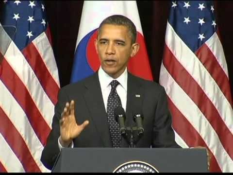 OBAMA NE SEUL PARALAJMERON ASHPER KORENE E VERIUT DHE IRANIN LAJM