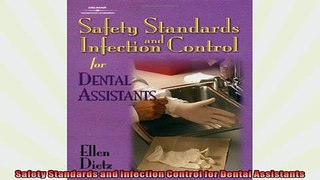 Free PDF Downlaod  Safety Standards and Infection Control for Dental Assistants  BOOK ONLINE