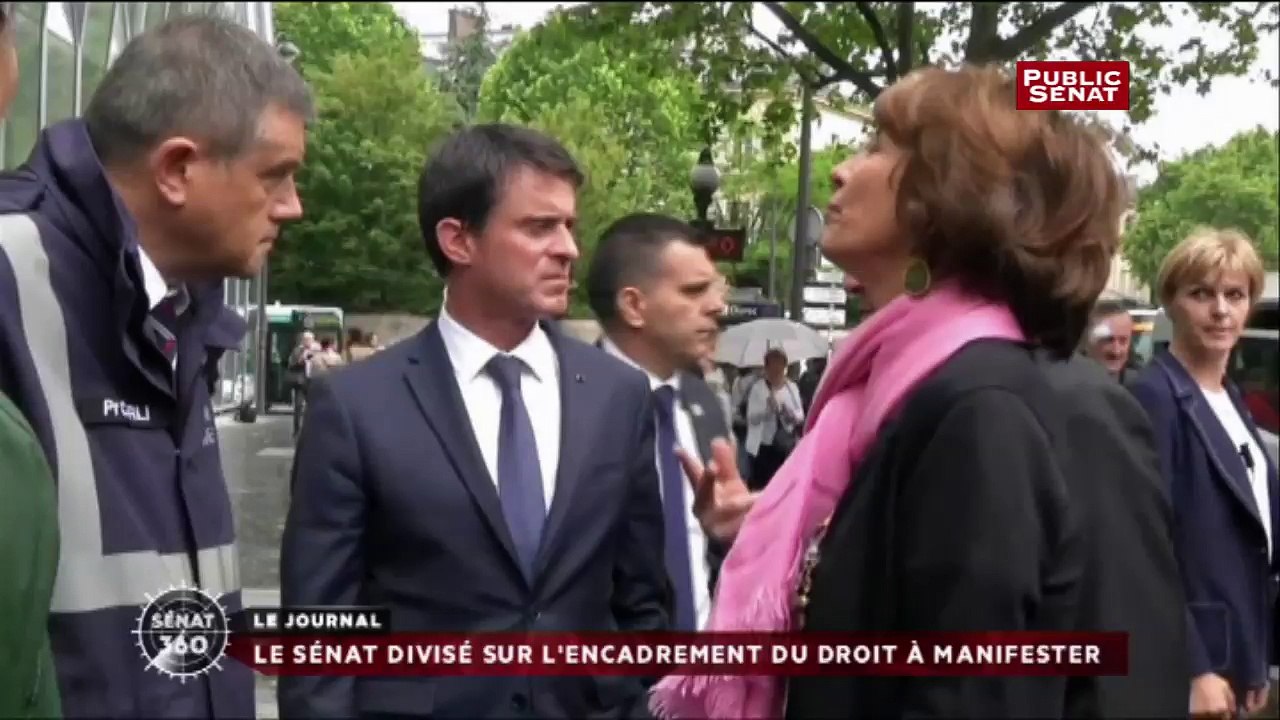 Le Sénat divisé sur l'encadrement du droit de manifester