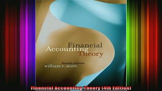READ book  Financial Accounting Theory 4th Edition Full EBook
