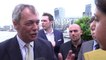 Farage and Geldof go head to head on the Thames