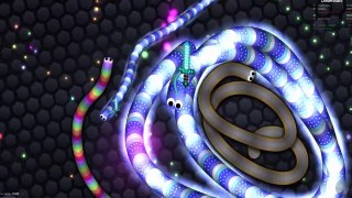 Slither.io secret minecraft sword skin (funny/best moments)