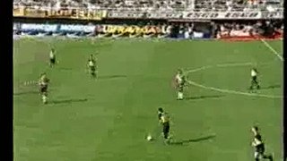 2do. Gol de Guillermo Barros Schelotto a Chacarita (Boca 2-Chacarita 0 29-08-1999)