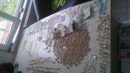 Sahurda Kuyumcu Soygunu Kamerada