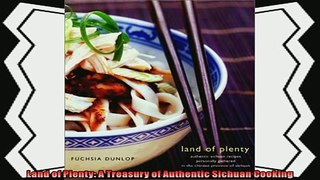 best book  Land of Plenty A Treasury of Authentic Sichuan Cooking
