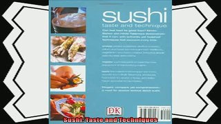 favorite   Sushi Taste and Techniques