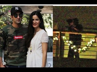 Ranbir Kapoor & Katrina Kaif Kissing On Their Balcony!
