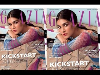 Kriti Sanon Looks A Stunner On Grazia India's January 2016 Magazine Cover