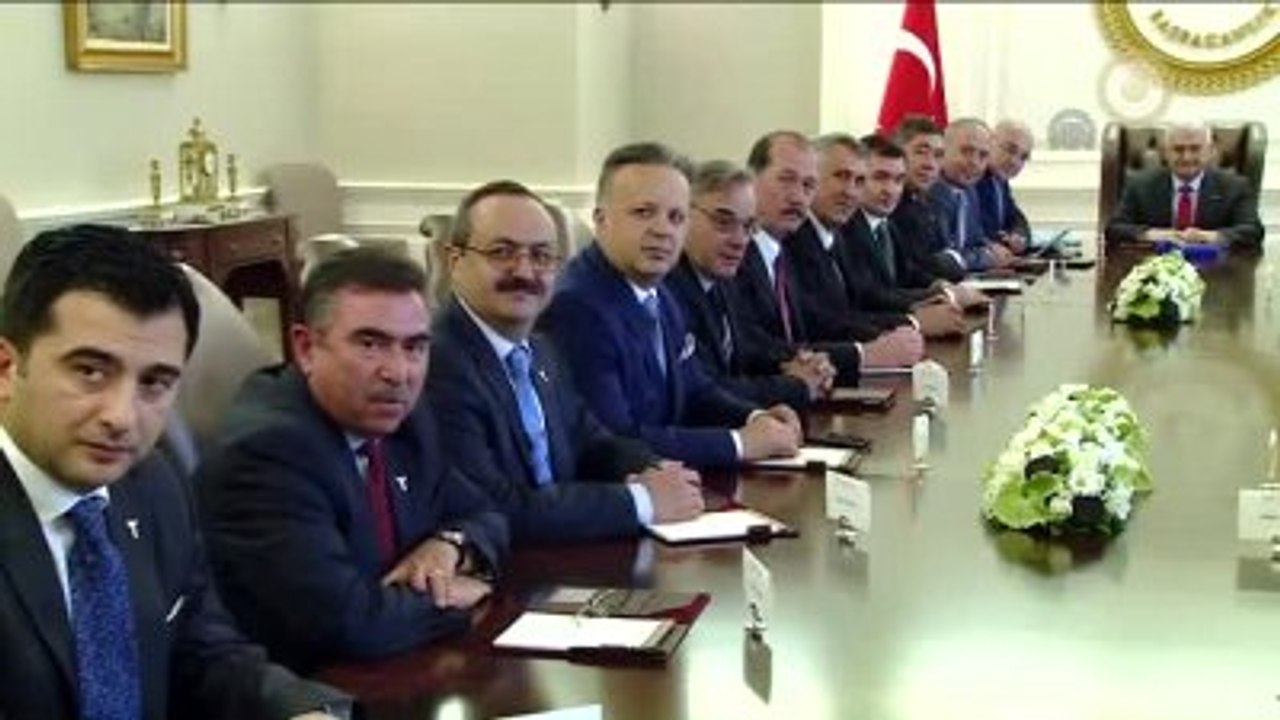 Başbakan Yıldırım, Tim Başkanı Büyükekşi'yi Kabul Etti