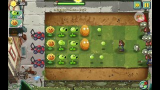 Let's play : Plants vs. Zombies 2  Ep 1 : Tutorial levels