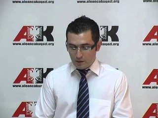 ALEANCA KUQ E ZI PARALAJMERON PROTESTA NE MBROJTJE TE KUFIJEVE DETARE LAJM