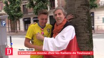 Euro 2016 : l'excitation chez les Italiens de Toulouse