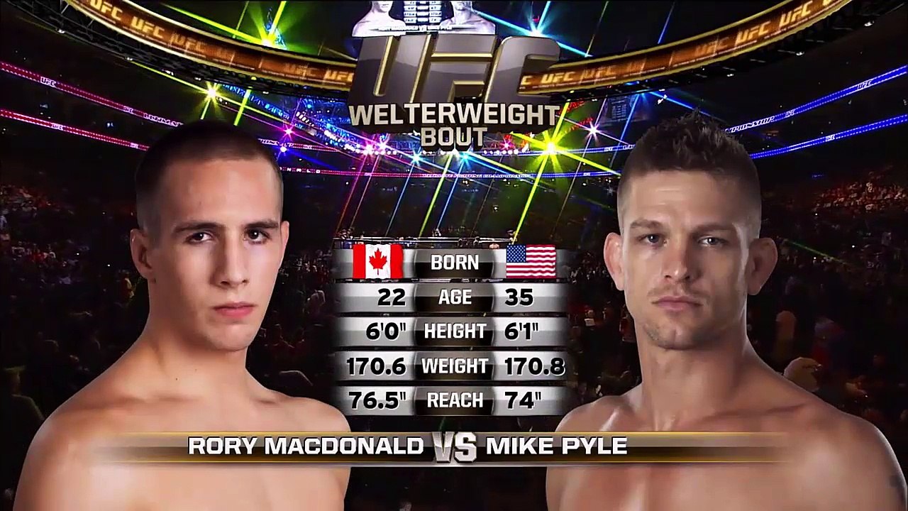Rory MacDonald vs Mike Pyle - Knock out