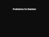 Download Books Prediabetes For Dummies ebook textbooks